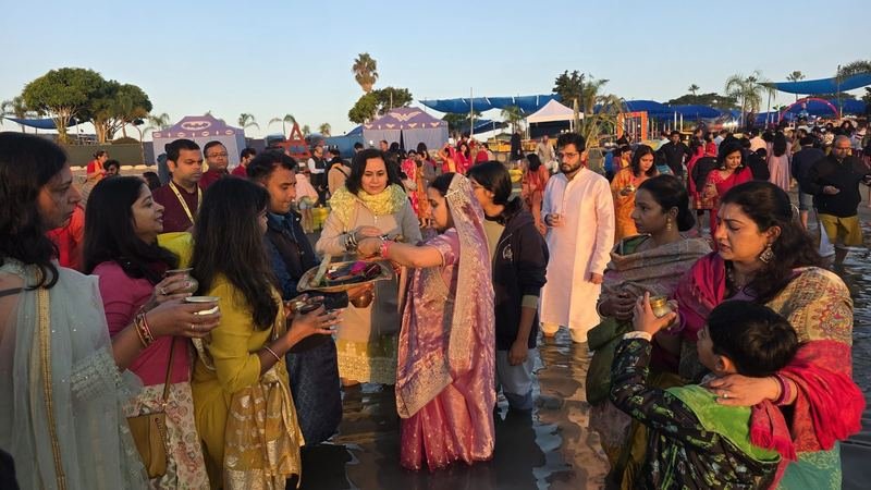 Chhath Puja SoCal celebration